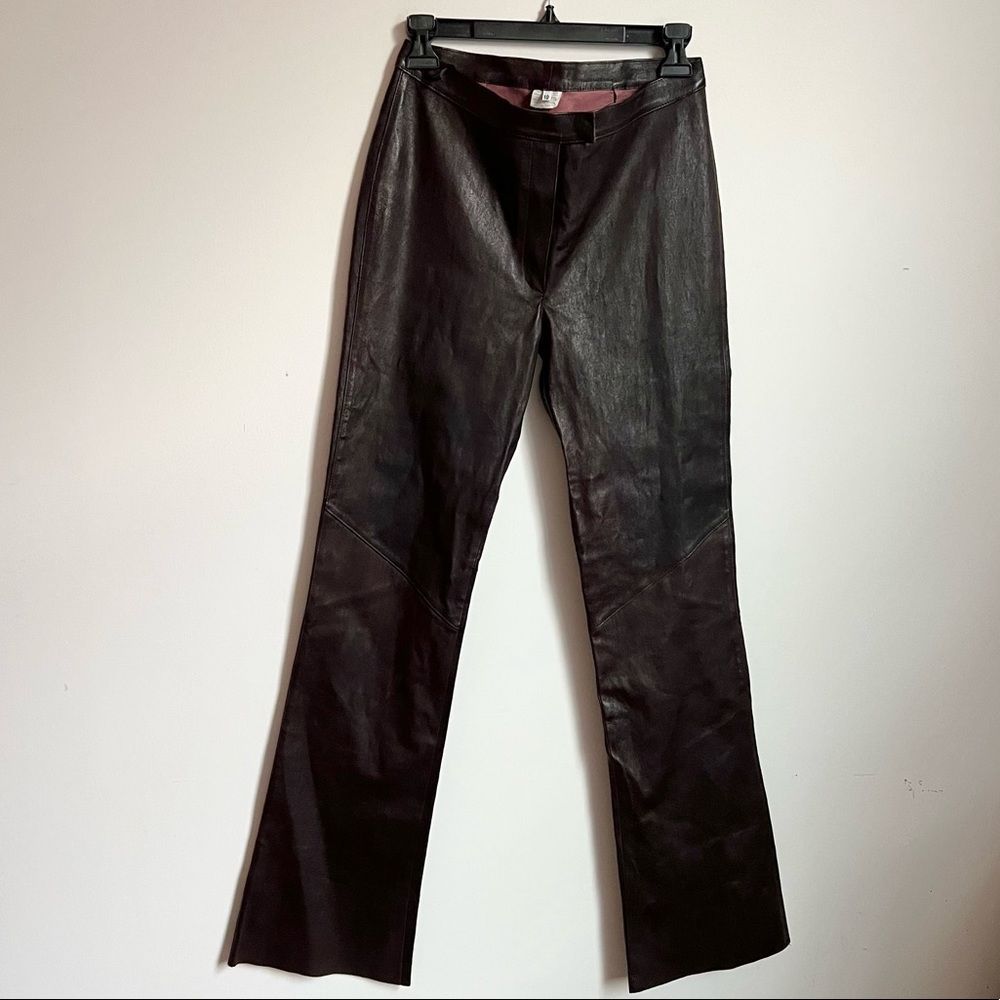 Nigel Preston & Knight Leather Chocolate Brown Pants